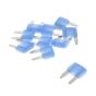 15A Blue Mini Blade Type Fuse - (Pack of 10) - 0-372-15