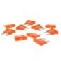 40 Amp Blade Type Fuse - Orange (Pack of 10) - 0-375-40