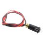 12v Durite Red Flashing LED Warning Light to Suit 8.2mm Dia Hole - 0-607-55