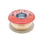 Yellow Single-Core Thin-Wall PVC Auto Cable - 1mm x 100m - 0-932-08
