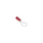 6.40mm Red Pre-Insulated Ring Terminals (Pack of 100) - 2-001-20