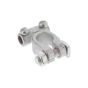 Negative Solderless Battery Terminals to fit 40mm cable, (Pack of 10) - 2-018-01