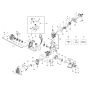 Engine Assembly for Husqvarna 128PS