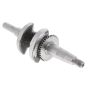 Complete Crankshaft, 20mm for Loncin G160F A Shaft Engines -130290025-0001