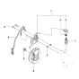 Ignition System Assembly For Husqvarna 130BT Leaf Blowers