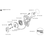 Starter for Husqvarna 133R Brushcutters