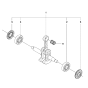 Crankshaft Assembly for Husqvarna 135E Chainsaw