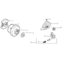 Clutch & Oil Pump Assembly for Husqvarna 141le Chainsaw