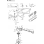 Frame Assembly for Husqvarna 143AE15 Earth Auger