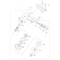 Gear Assembly for Husqvarna 143RS