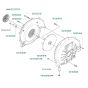 Fan Assembly for Husqvarna 145 BT
