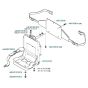 Harness Assembly for Husqvarna 145 BT