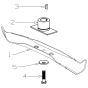 420mm Bar Blade for Masport Mower