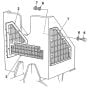 Mesh Guards Assembly for Winget 150T Cement Mixers