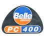 Decal w/ Model and Logo fits Belle PC400 Plate Compactors - 151.0.320