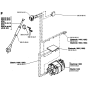 Electrical Assembly for Husqvarna 1600 Electric Chainsaws