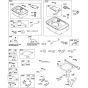 Fuel Supply Assembly for Briggs and Stratton Model No.305447-3087-G1 Horizontal Shaft Engine