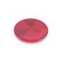 Round Red Stick-On Reflector for Terex MBR71 / 1-71 Rollers - OEM No. 1705 3029
