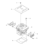 Cylinder Assembly For Husqvarna 170BF Leaf Blowers