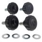 Plastic Knob x 4 fits Belle BC350 for Belle BC350 Bench Saws - 171.2.028