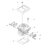 Cylinder Assembly For Husqvarna 180BT Leaf Blowers