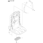 Frame-1 Assembly For Husqvarna 180BT Leaf Blowers