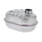 Complete Muffler for Honda GXR120UT Engines - OEM No. 18310 ZDD 000