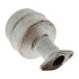 Exhaust Silencer for Jap Model 6 Engines (2.½" Stud Hole Centres) - 19106/1