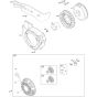 Blower Housing Assembly for Briggs and Stratton Model No.19N137-0052-F1 Horizontal Shaft Engine