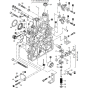 Timing Cover Assembly for Hatz 1B20 Diesel Engine