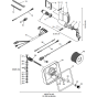 Electric Equipment, Wirings Assembly for Hatz 1B40 Engines