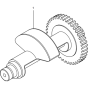 Crankshaft Assembly for Hatz 1B40 Engines