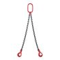 1 metre 10mm 2-Leg Chain Sling with Clevis Sling Hooks Self Locking Type