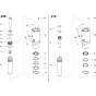 Cylinder Assembly for Belle 20-25X Breakers