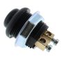 Dashboard Mounted Push Button Switch, 22mm Fixing Hole (12Amp at 12v)