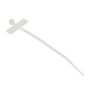 Marker Cable Ties L100 x 2.5mm in Nylon 6,6 T/Strength 8Kg Natural Pack 100