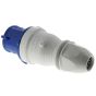 Electrical Plug 240v 32Amp BS Approved Blue for Walther