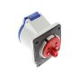 240v Panel Sockets, 32 Amp with Gasket (Blue)
