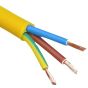 2.50mm Yellow 110v 3 Core Arctic Grade Flexible Cable (10 Metre)