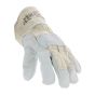 Chrome Leather Work Gloves, Durable Palms
