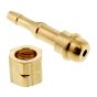 Hose nipple 3/8” BSPx5 or 8mm  - Sievert Hose Fittings - 200 7916