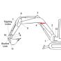 Bush (Position 4) fits Kubota KX015-4 Mini Excavator - Non-Genuine