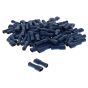 Blue 6.3mm Insulated Female Spade Terminals, 100 Pack