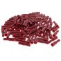 Red 4mm Female Receptacle Sockets, 100 Pack