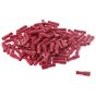 Red 4.8mm Insulated Female Spade Terminal - Pack of 100