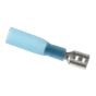 Spade Terminal (Blue) Size:6.3mm (Female) - Pack of 25