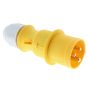 110 Volt, 16 Amp Yellow Low Voltage 'BALS' Cable Plug