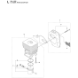 Cylinder & Muffler Assembly