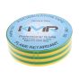 PVC Insulation Tape, Green/Yellow, 19mm x 20m Rolls