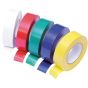 19mm PVC Insulation Tape Assorted Colours - 10 Rolls